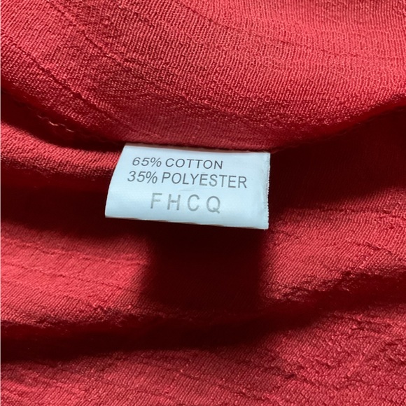 COPY - Charlie Charlie Charlotte women’s red maxi boho beach dress Size Medium - Picture 11 of 15